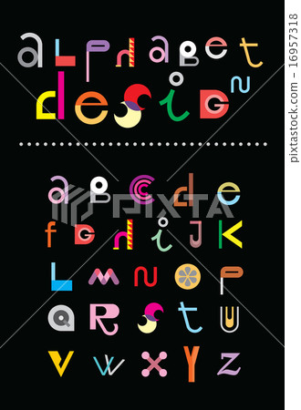 Alphabet Design Alphabet Design 16957318