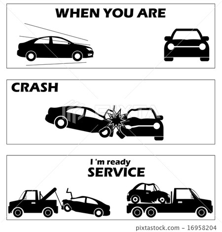 Car crash and accident 16958204