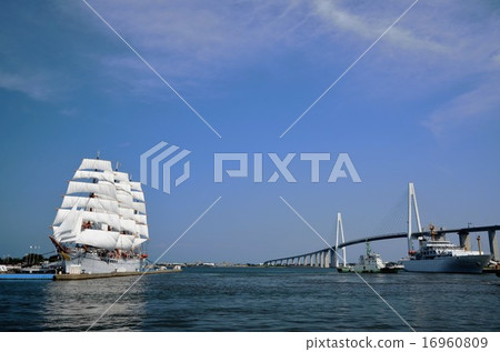 第一代Kaio Maru的帆帆展帆 16960809