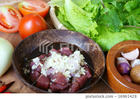 Vietnamese food, bo luc lac, beef 16961428