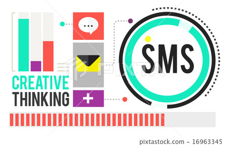 Sms Digital Messaging Communication Technology Concept Sms Digital Messaging Communication Technology Concept 16963345