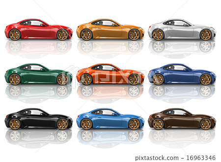 Car Vehicle Transportation 3D Illustration Concept 16963346
