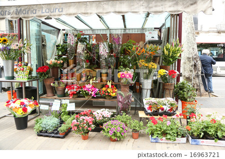 Florist shop of Ramblas 16963721