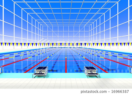 Indoor pool as seen from the start table 16966387