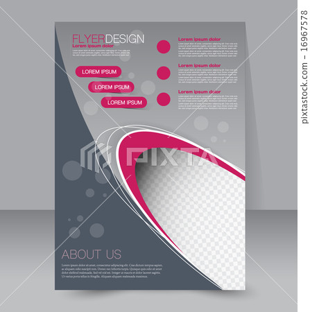 Flyer template. Business brochure. A4 poster. Flyer template. Business brochure. A4 poster. 16967578