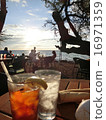 Sunset and drink 16971359