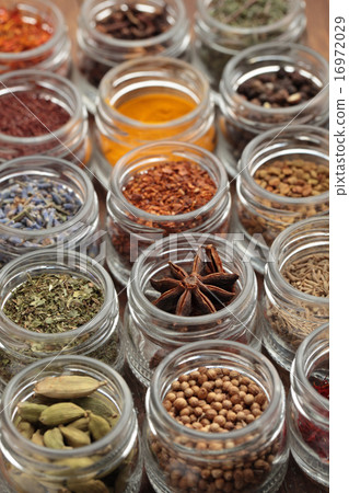 Jars with spices 16972029
