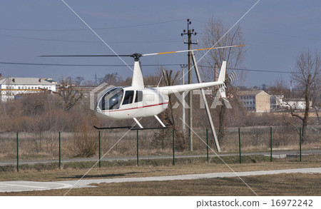 Helicopter R44 Robinson Raven 1 flying 16972242
