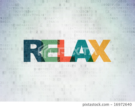 Travel concept: Relax on Digital Paper background Travel concept: Relax on Digital Paper background 16972640