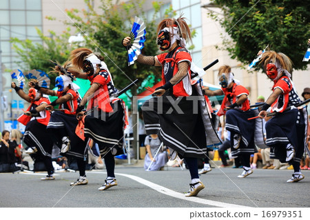 岩手縣北上市北上道士娛樂節魔鬼舞 16979351