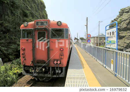 Genzen Line at Senjjikijiki Station 16979632