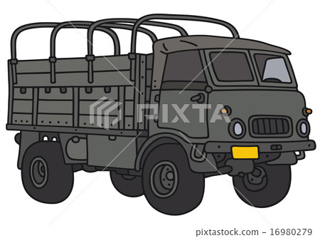 Old military truck 16980279