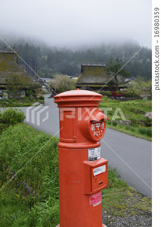 Old private house village and post / Nantan city, Kyoto F 16980359