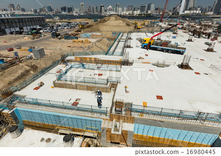 Toyosu area under redevelopment 16980445