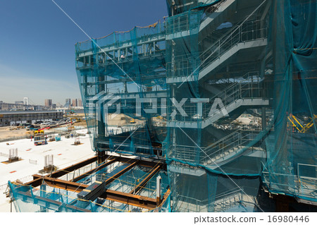Toyosu area under redevelopment 16980446