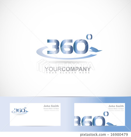 360 degrees text number - Stock Illustration [16980479] - PIXTA