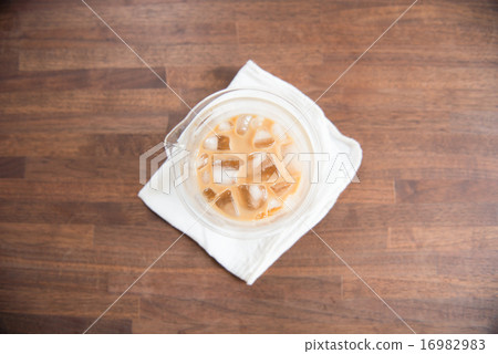 Ice cafe au lait / milk tea Ice cafe au lait / milk tea 16982983