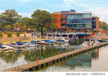 yachts in harbour of Wroclaw yachts in harbour of Wroclaw 16983931