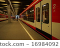 Swiss Zermatt train station train 16984092