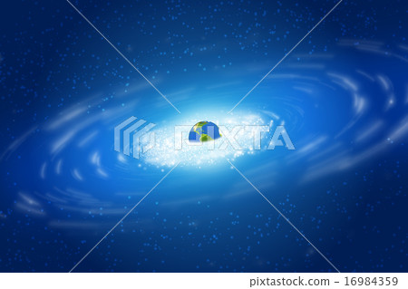 Glowing Vector Galaxy Glowing Vector Galaxy 16984359