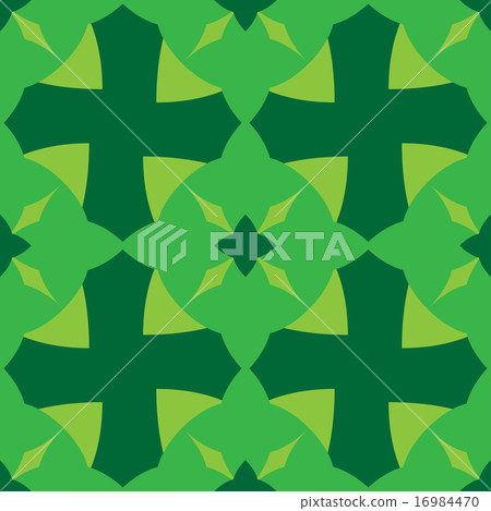 Abstract seamless pattern green color  16984470