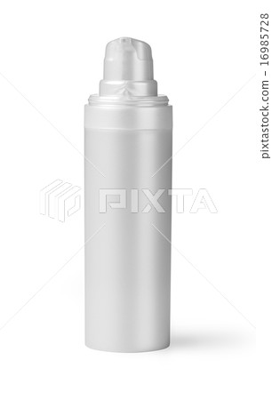 White plastic bottle White plastic bottle 16985728