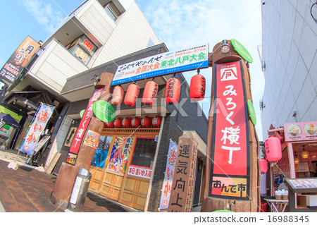 Mororoka Alley of Hachinohe City Aomori Prefecture 16988345