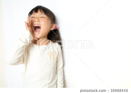 Girl shouting 16988438