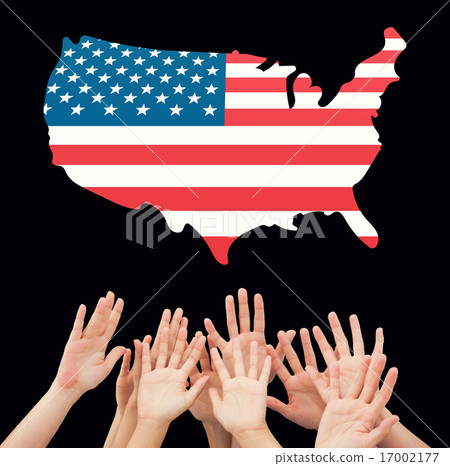Composite image of people raising hands in the air Composite image of people raising hands in the air 17002177