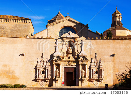 Entrance of The Royal Abbey of Santa Maria de Poblet Entrance of The Royal Abbey of Santa Maria de Poblet 17003156
