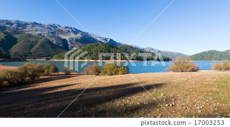 Mountains landscape with river 17003253