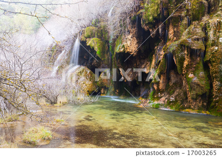 Source of the river Cuervo in winter Source of the river Cuervo in winter 17003265
