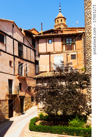 picturesque residence houses in Albarracin picturesque residence houses in Albarracin 17003273