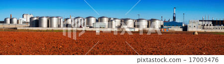 Panorama of industry plant with tanks Panorama of industry plant with tanks 17003476