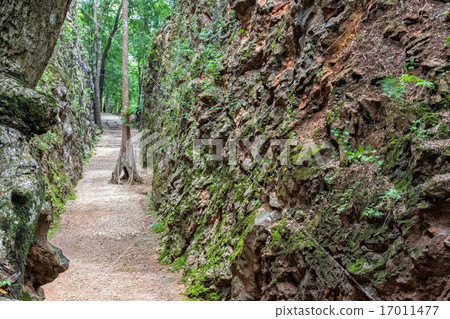 Hellfire Pass at Kanchanaburi, Thailand. Hellfire Pass at Kanchanaburi, Thailand. 17011477
