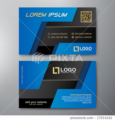 Modern Business card Design Template. 17014282
