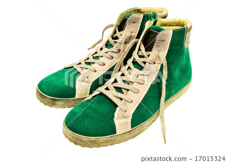 Green suede gumshoes Green suede gumshoes 17015324