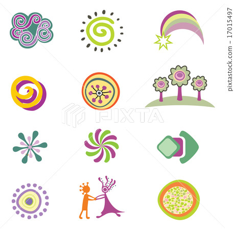 Set of design elements Set of design elements 17015497