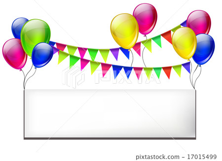 Background with color balloons Background with color balloons 17015499