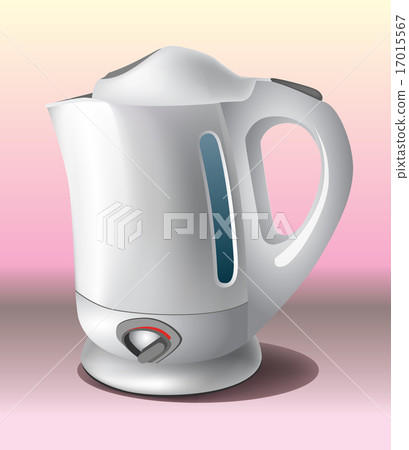 White electric kettle 17015567