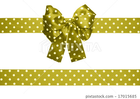 brown green bow and ribbon with white polka dots brown green bow and ribbon with white polka dots 17015685