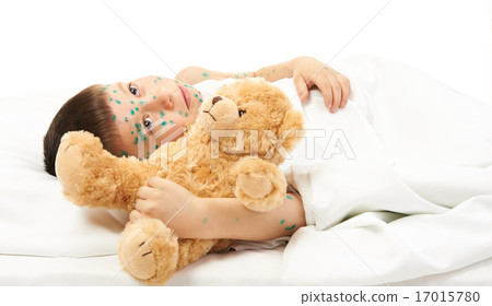 child has the virus on skin 17015780