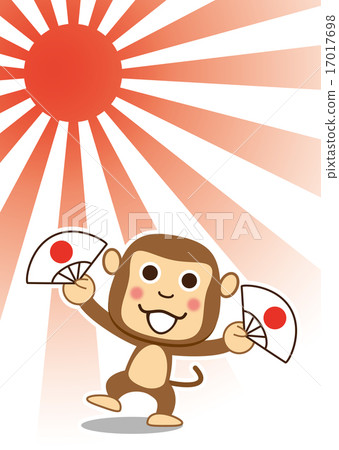 The first sunrise enjoying excitement 17017698