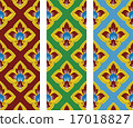 thai traditional style art pattern 17018827