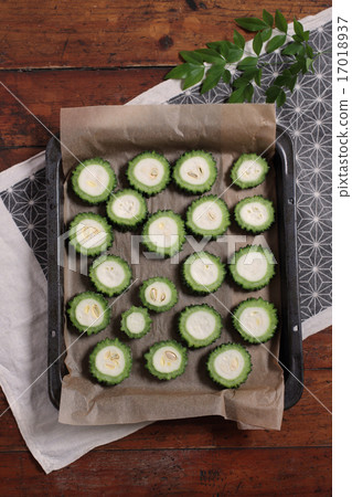 準備野餐戈雅在烤箱盤中排隊 17018937