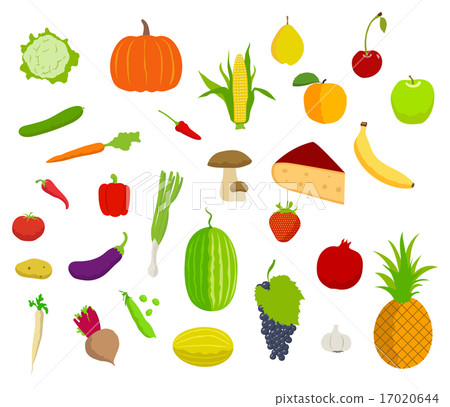 Fruits and Vegetables 17020644