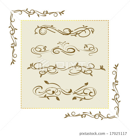 Vector decorative design elements & page decor - Stock Illustration ...