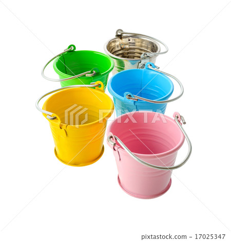 Colorful buckets Colorful buckets 17025347