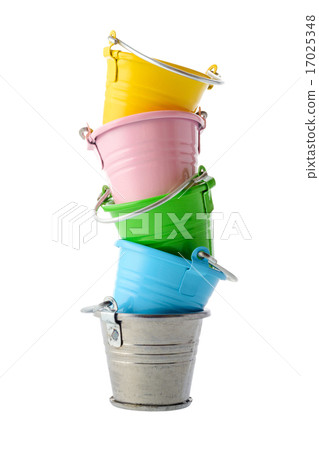 Colorful buckets Colorful buckets 17025348