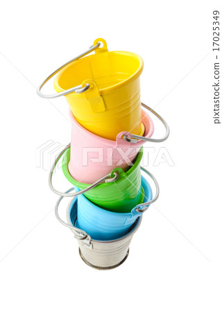 Colorful buckets 17025349